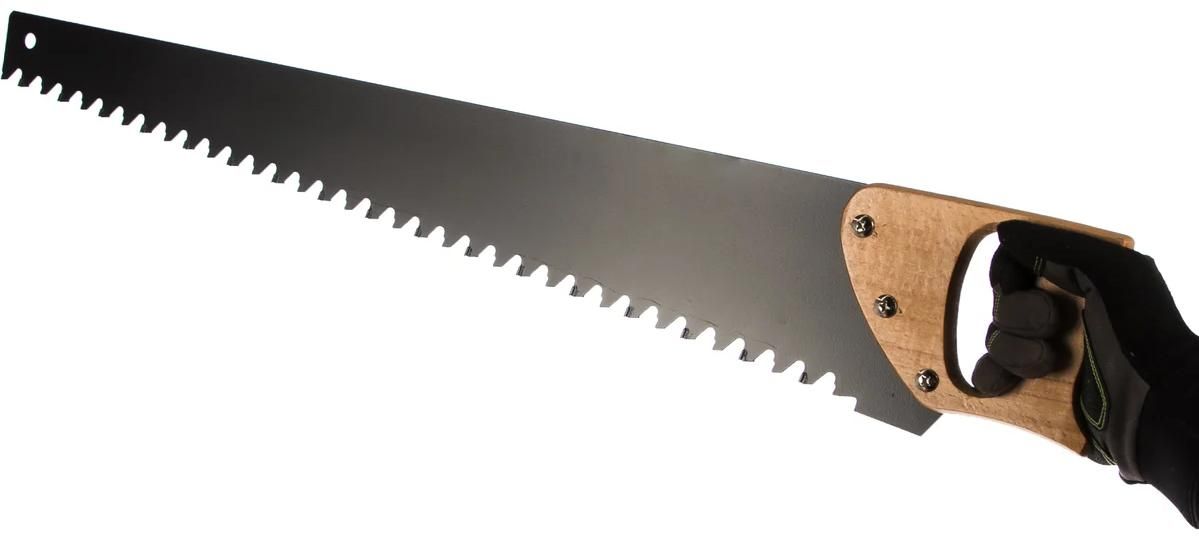 Пила-ножовка для ячеистого бетона с твердосплавными накладками, 17 TPI, 600 мм Topex 10А760 - фото